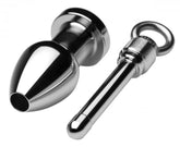 Arsenal Aluminum Tunnel Plug With Removable Core Steel Sex Toys